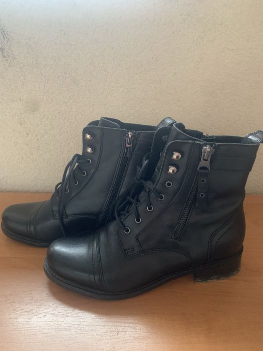 Botki buty skórzane dziecięce mlodzieżowe lasocki roz 36 ocieplane
