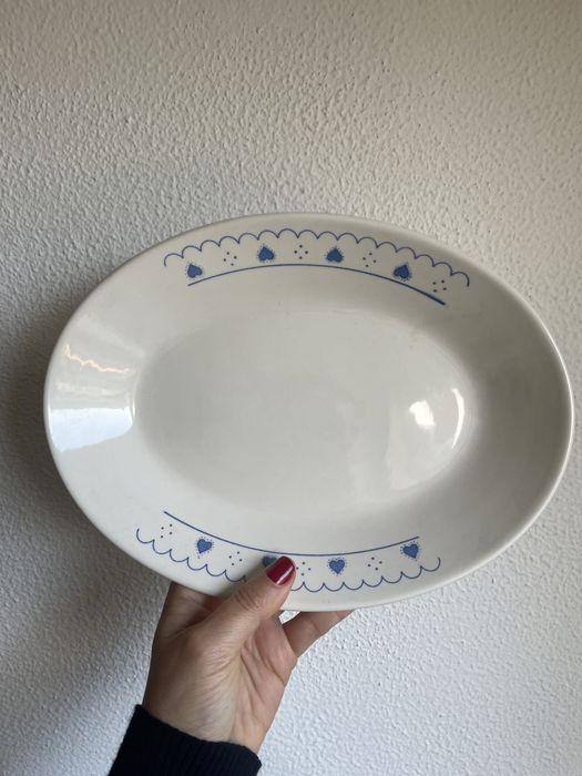 Travessa inglesa, decorada