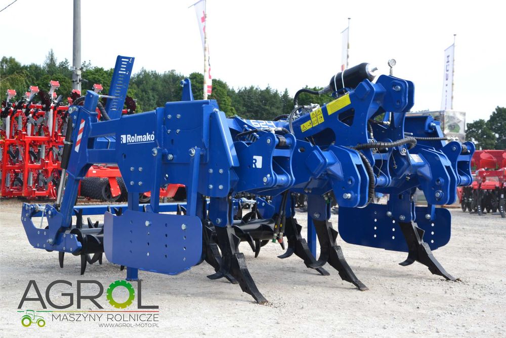 Pług dłutowy bezorkowy Rolmako Ripper U624 2,5m  / 3m Atilla Karsten