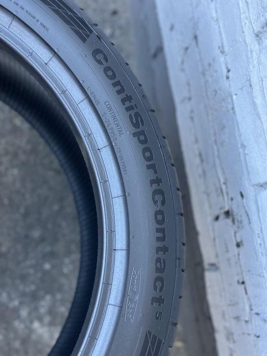 Топові шини‼️Continental SportContact5 101V 255/40 r20 7.8мм 2023рік‼️Літні шини