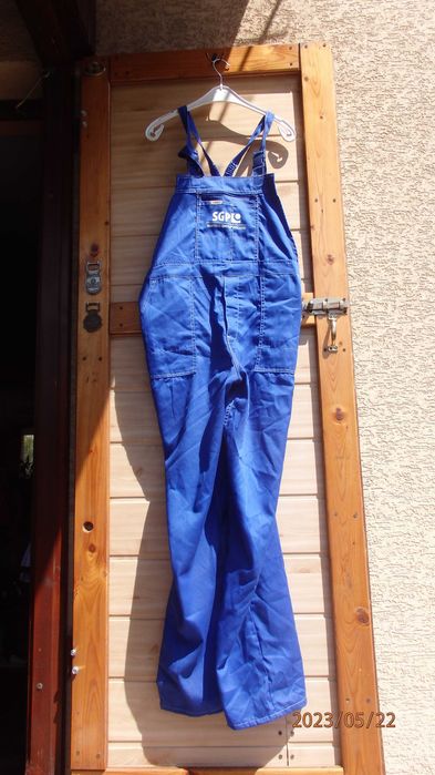 Spodnie męskie ogrodniczki na szelkach Comfort - XL.