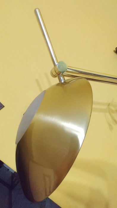 Lampa podłogowa kolor złoty