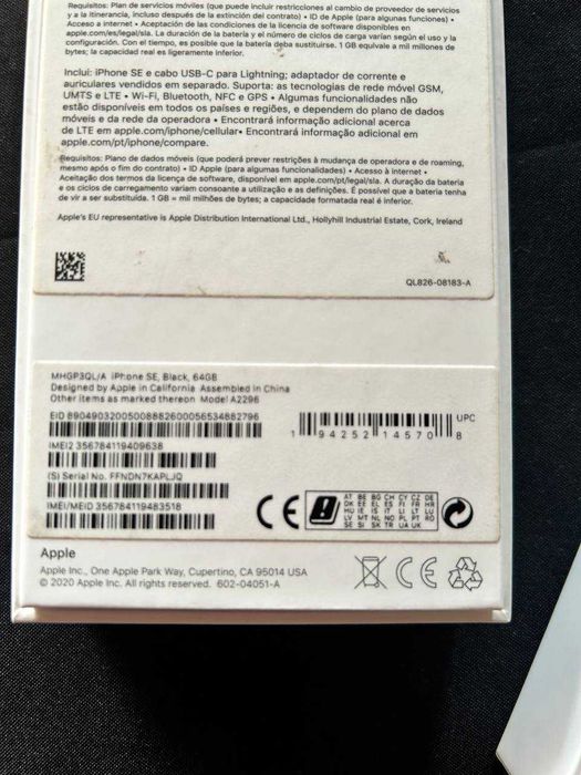 iPhone SE (2.ª geração) 2020