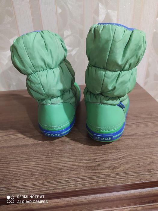 Детские сапоги crocs (с 13). Подходят как на мальчика,так и на девочку