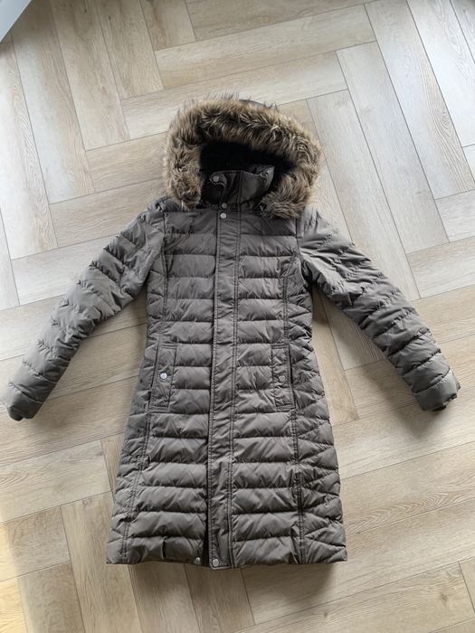 Płaszcz puchowy kurtka zimowa Tommy Hilfiger XS