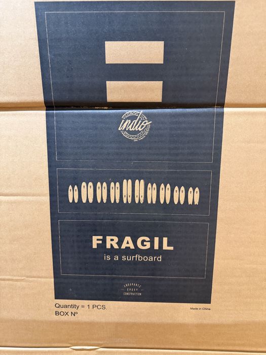 Prancha Surf Nova (Na Caixa!) - Indio Surfboards Racer  Pink 5’8” 33L