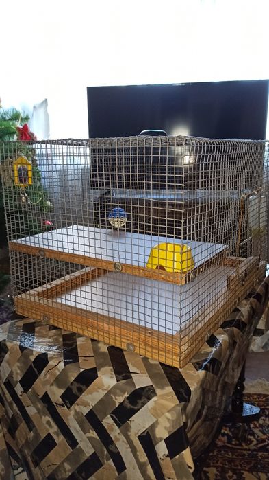 Клетка большая для крыс,хомяков,шиншил,морских свинок.