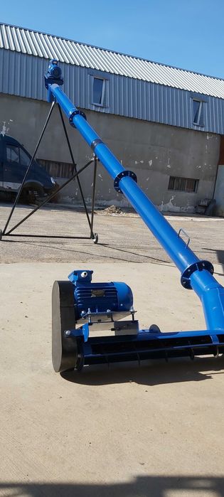 Шнековий погрузчик, підбирач, шнек, транспортер зерна, протруйник.