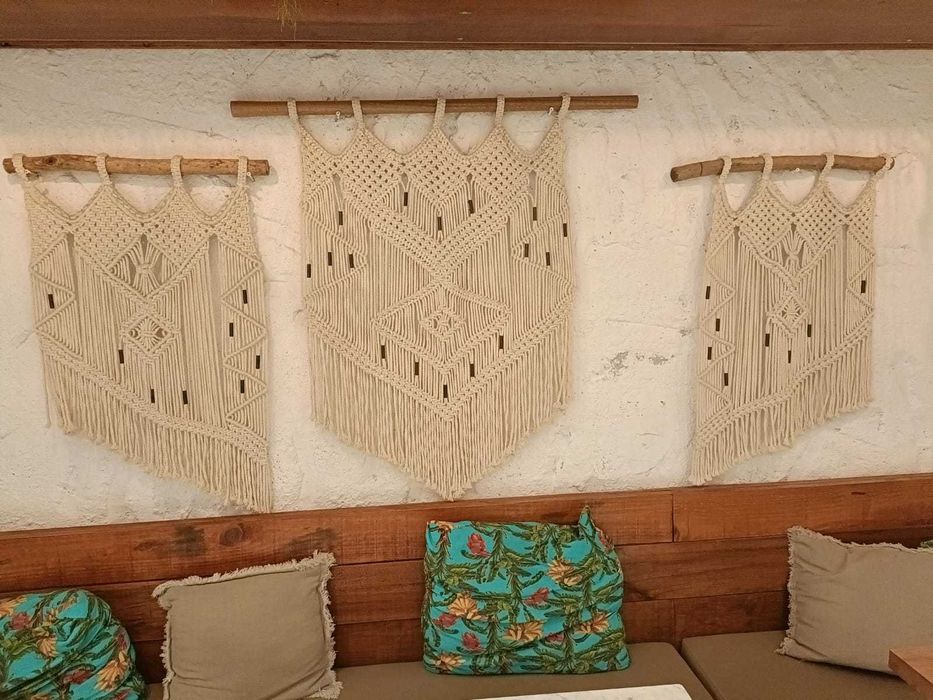 Conjunto macramés