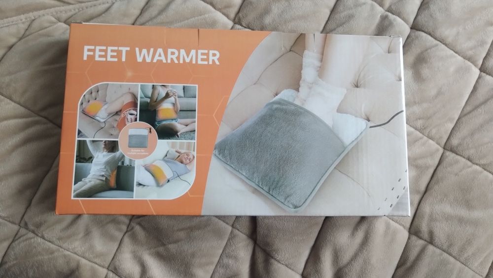 Грілка для ніг з електричним USB підігрівом фланелева 40-50 град Lesko