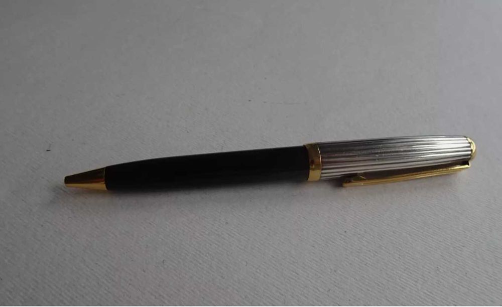 Inoxcrom Solid Silver Шариковая ручка, серебро S925 с золотой отделкой