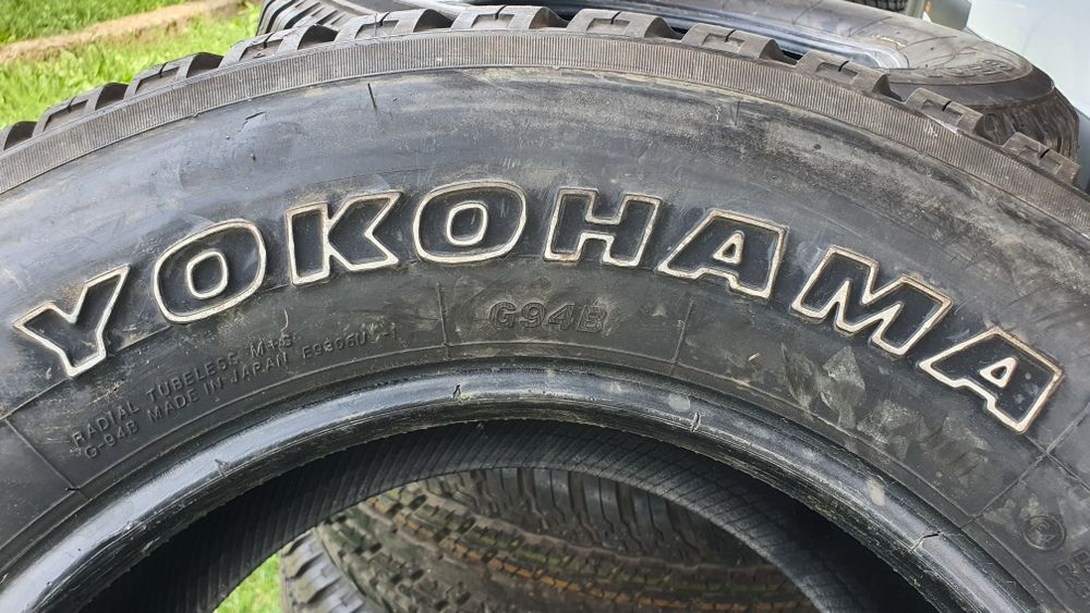 285/65 R17  4шт Yokohama (Йокохама) Авторезина, шини.