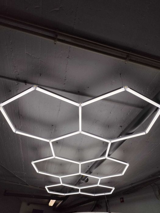 Luz LED hexagonal