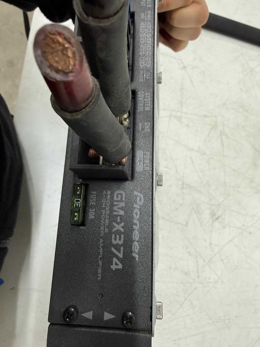 Підсилювач Pioneer GM-X374 400W Автозвук підсилювач Піонер 4 канали