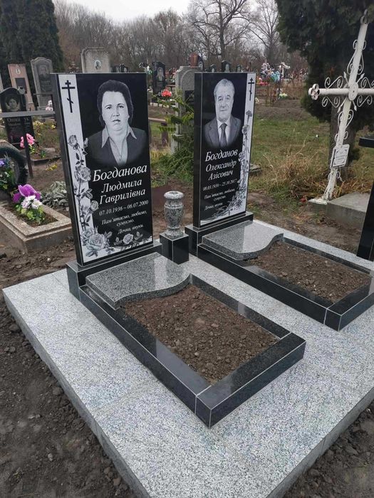 Пам'ятники, виготовлення та монтаж.