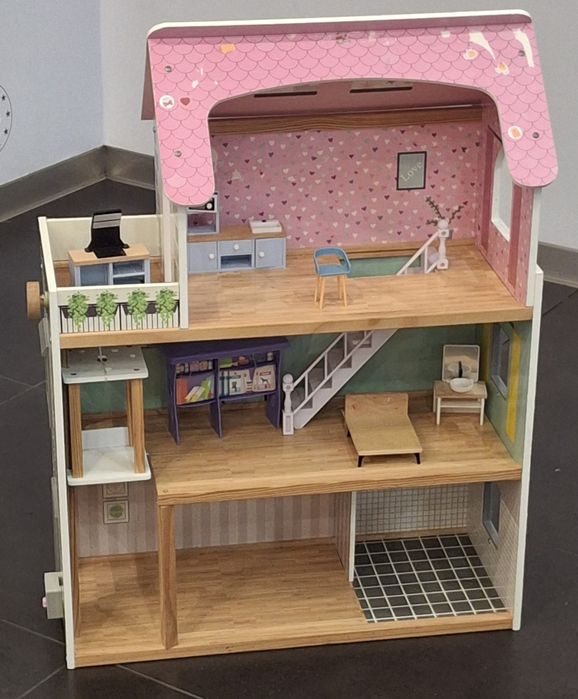 Casa   bonecas  brinquedo