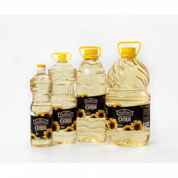 Олія соняшникова рафінована 1л - 10 л ОПТ! РОЗДРІБ!