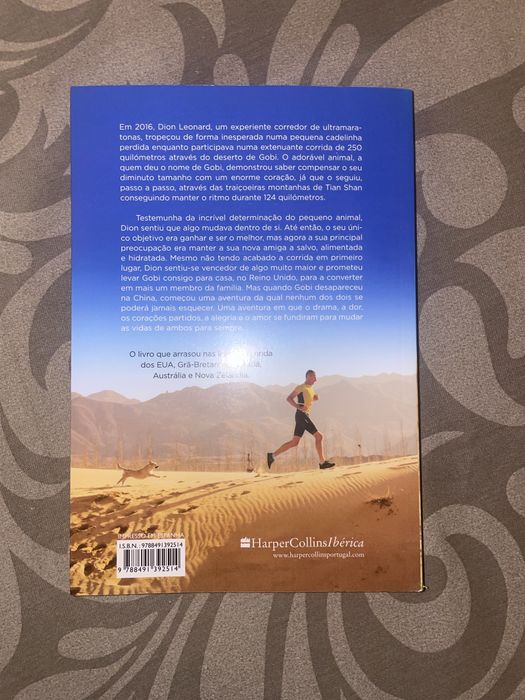 Livro de Dion Leonard- “À procura da Gobi”