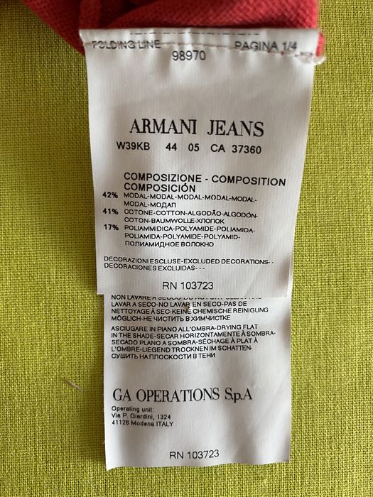 Sweter Armani Jeans