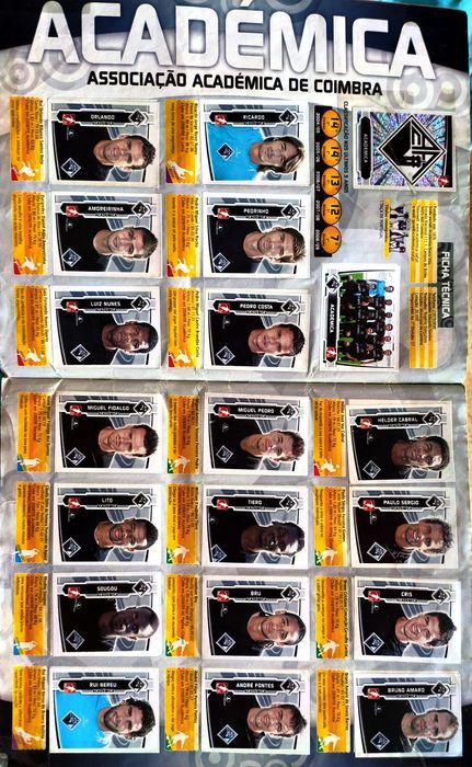 Caderneta completa fubebol 2009/10