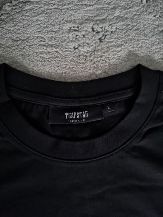 Czarny krótki set Trapstar komplet dres nowy UK Drill Tanio