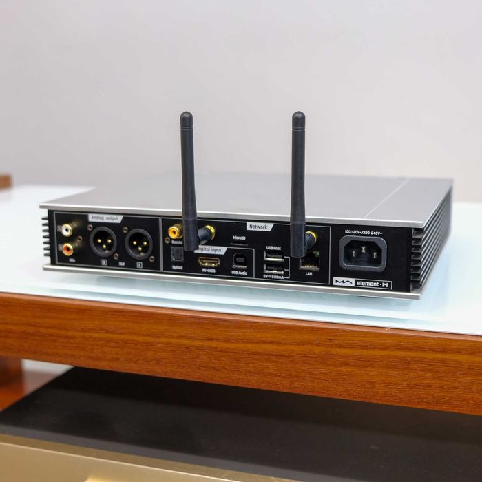 Matrix Element M – Streamer DAC Hi-Fi de alto desempenho.