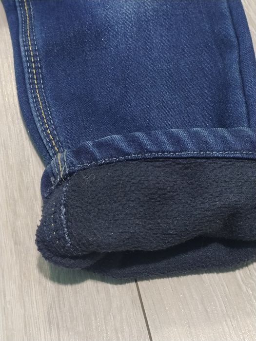 Джинси на флісі утеплені для хлопчика на зріст 122-128 см