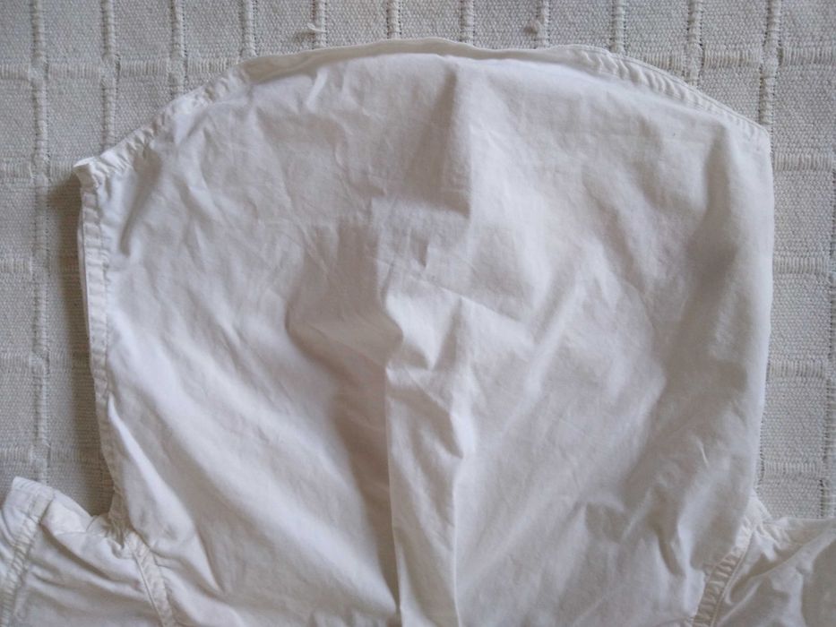 Camisa Branca Manga Curta DPam (Du Pareil au Même) 23 Meses