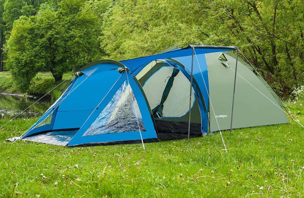 Namiot Turystyczny 4 osobowy GRATIS Podłoga TROPIK 3500mm H2O