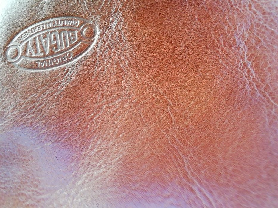 Pasta em pele genuína /homem