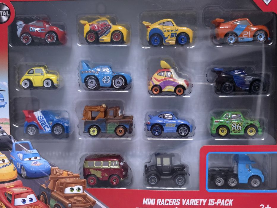 набір тачки міні  15 штук