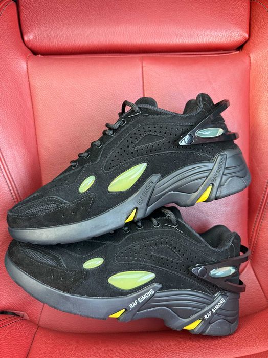 (БЕЗ ПЕРЕДОПЛАТИ) Raf Simons x Adidas Cylon-21 Black Yellow раф сімонс