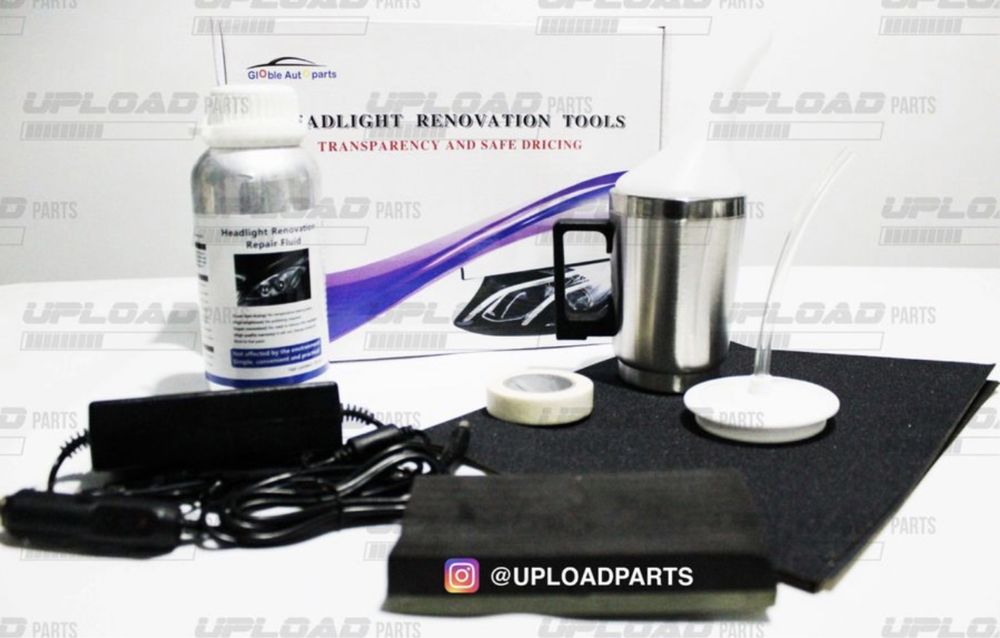 Kit Reparação de Faróis Polir