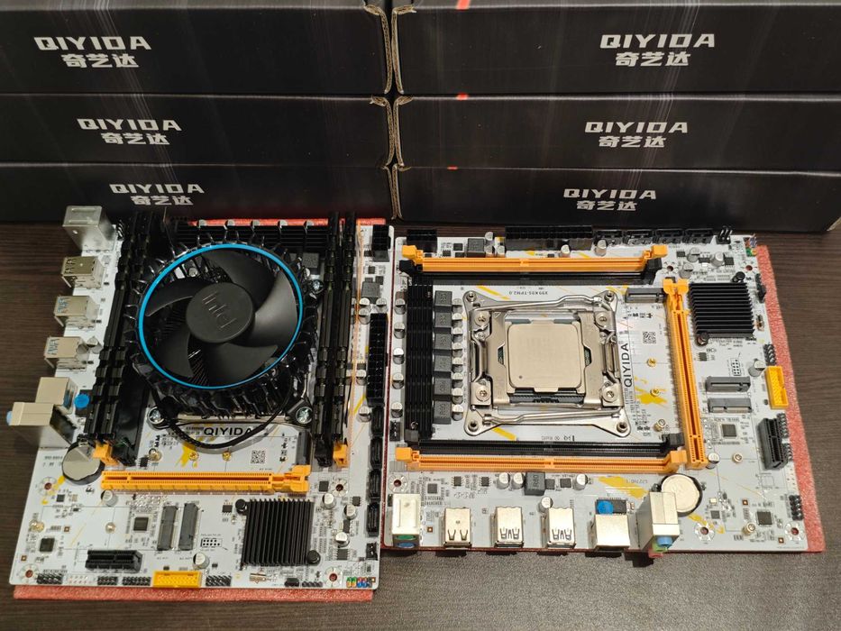 Комплект X99 K9 S TPM 2011v3 + E5 2620v4 +кулер / 2695v3 2682 DDR4 ОЗУ