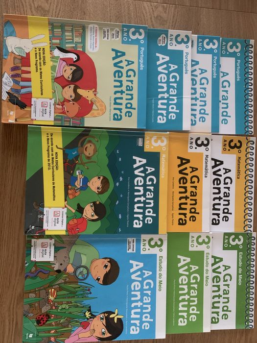 Manuais / Livros - A Grande Aventura 3º Ano