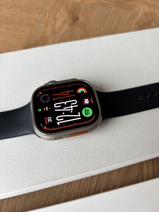 Idealny Apple Watch Ultra 49 mm  TITANIUM CELLULAR PERFEKCYJNY!