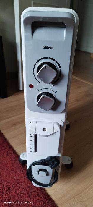 Aquecimento radiador a óleo