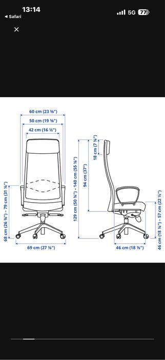 Markus fotel biurowy