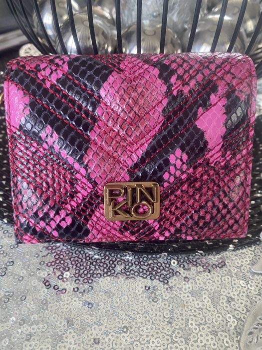 Torebka Pinko skóra naturalna