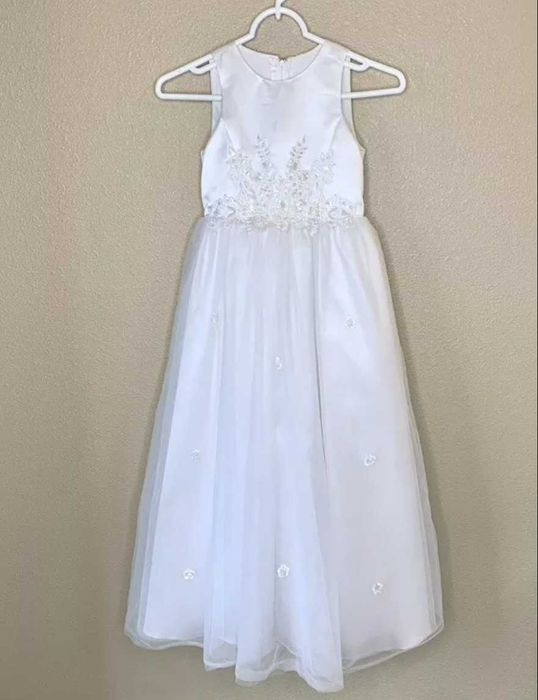 Белое свадебное платье david's bridal