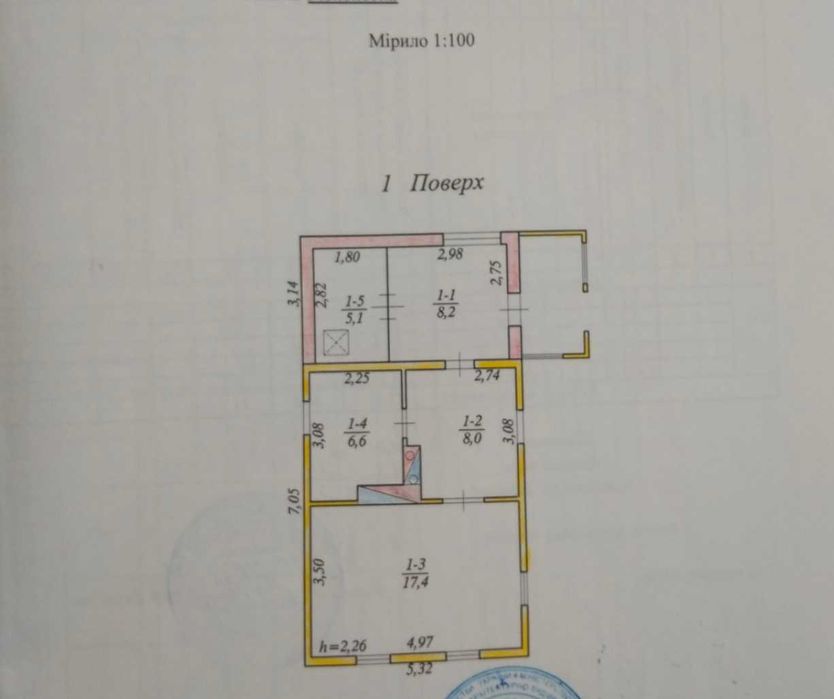 Продаж/обмін будинку (23 сот) на 1-кім квартиру
