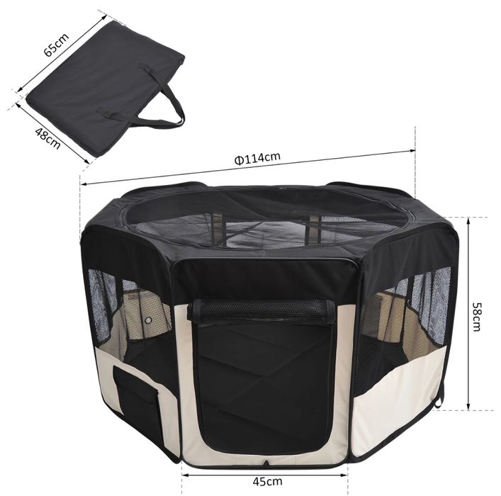 Parque dobrável para cão - PORTES GRÁTIS