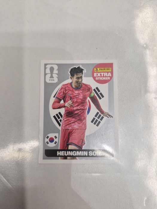 Cromo Prateado FIFA World Cup Heungmin Son