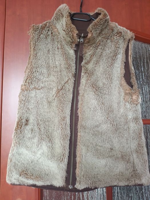 Kamizelka z futerkiem M/L