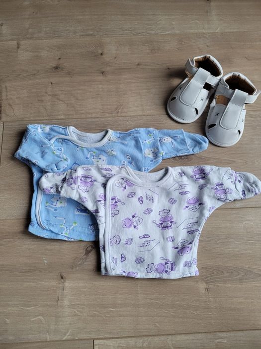 Zestaw kaftanik bluzki 50