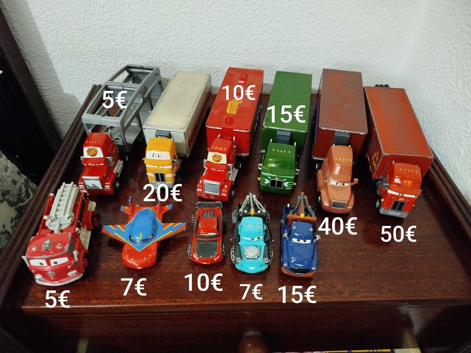 Carrinhos Disney Cars Faísca McQueen