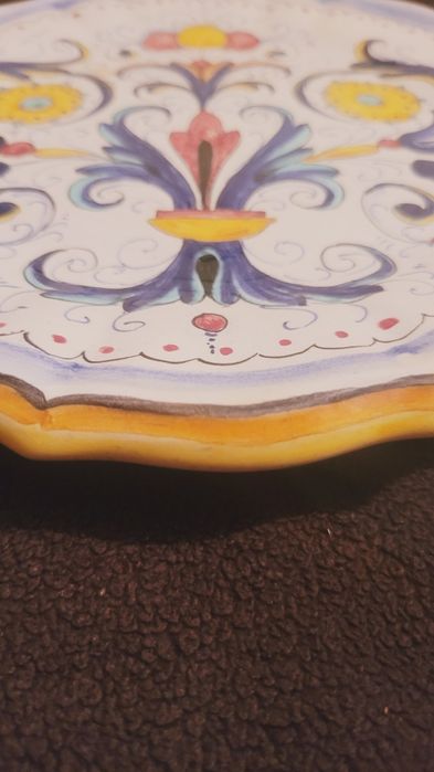 Piekna ozdobna Patera,Tależ Deruta