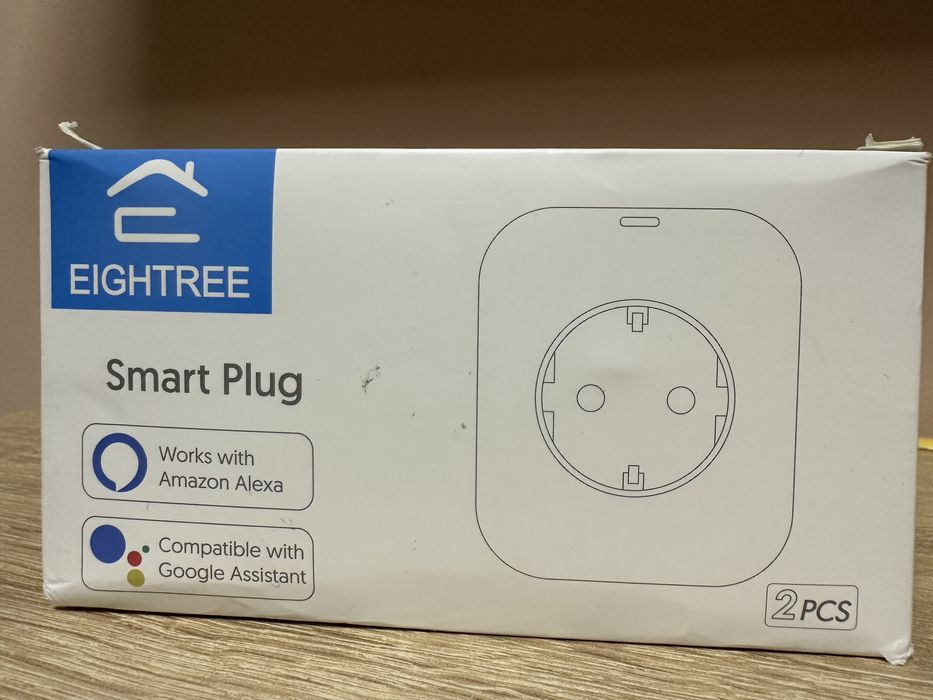 Набір із двох розумних Wi-Fi розеток Eightree Smart