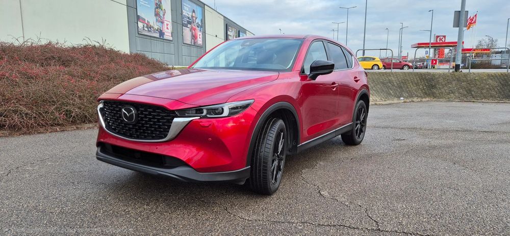 Mazda CX-5 2023 r. wersja Exclusive – line, Soul Red Crystal