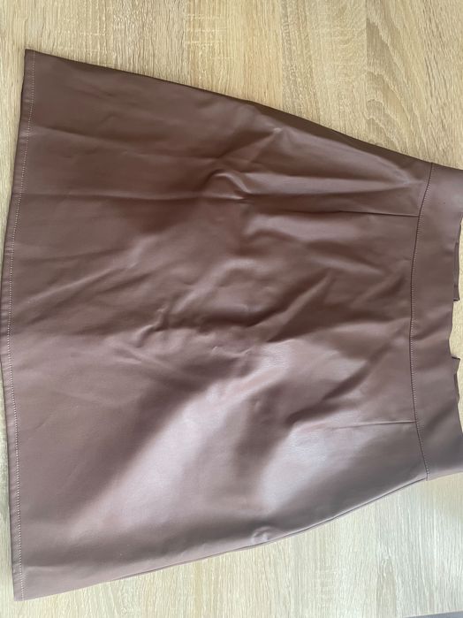 Спідниця для дівчат з екошкіри